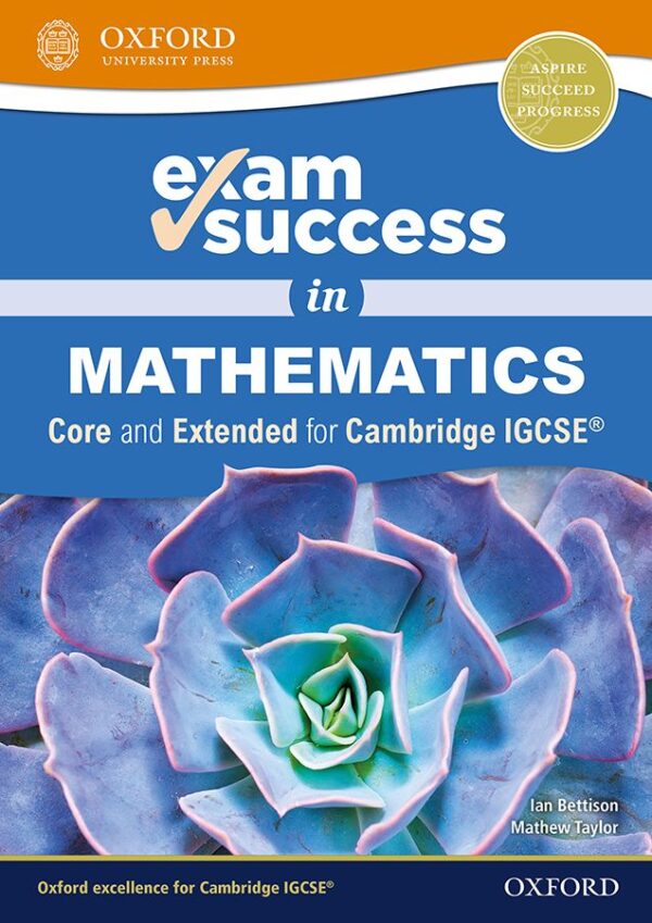 Exam Success in Cambridge IGCSE Mathematics - Medu Books Distributor