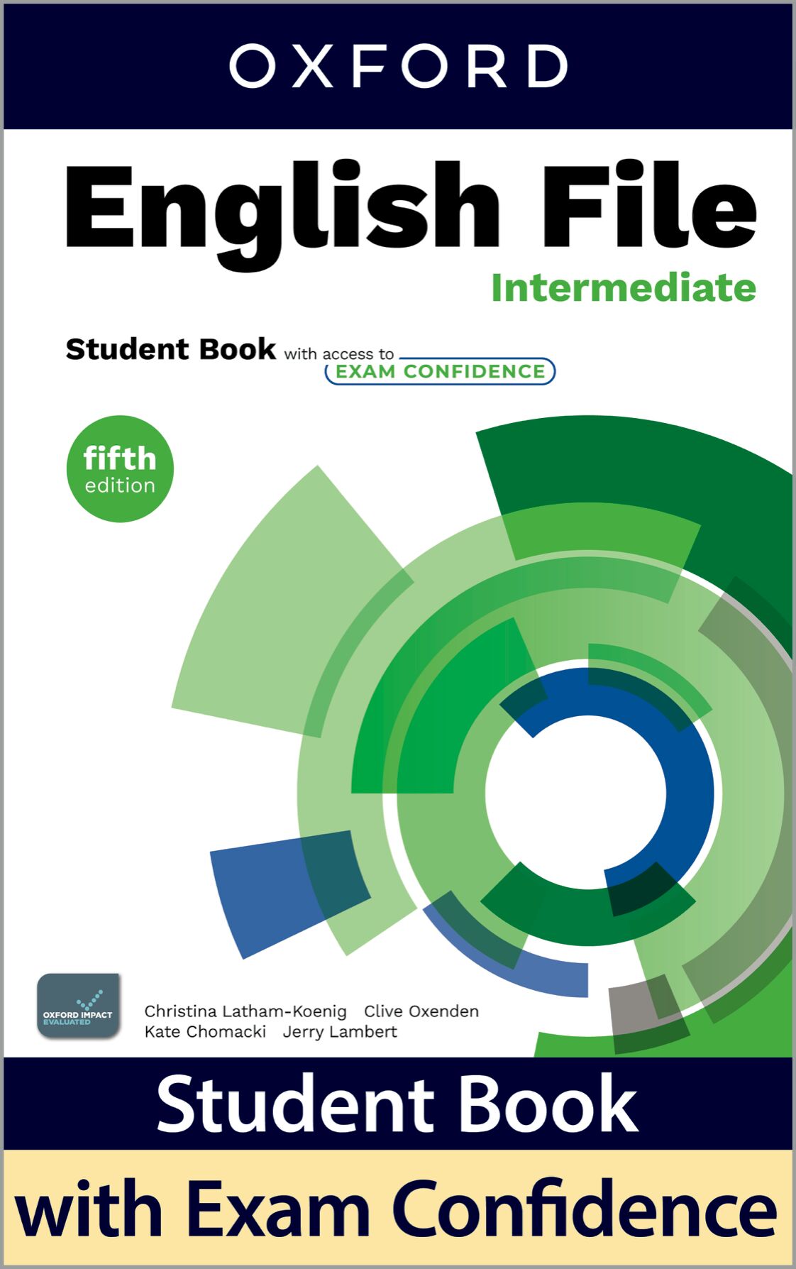 English File 5th Edition Intermediate Student Book with Exam Confidence
